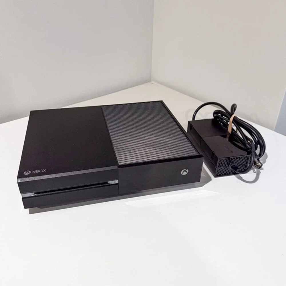 Xbox One Black Console Model 1540 - Cleaned, Tested & Working